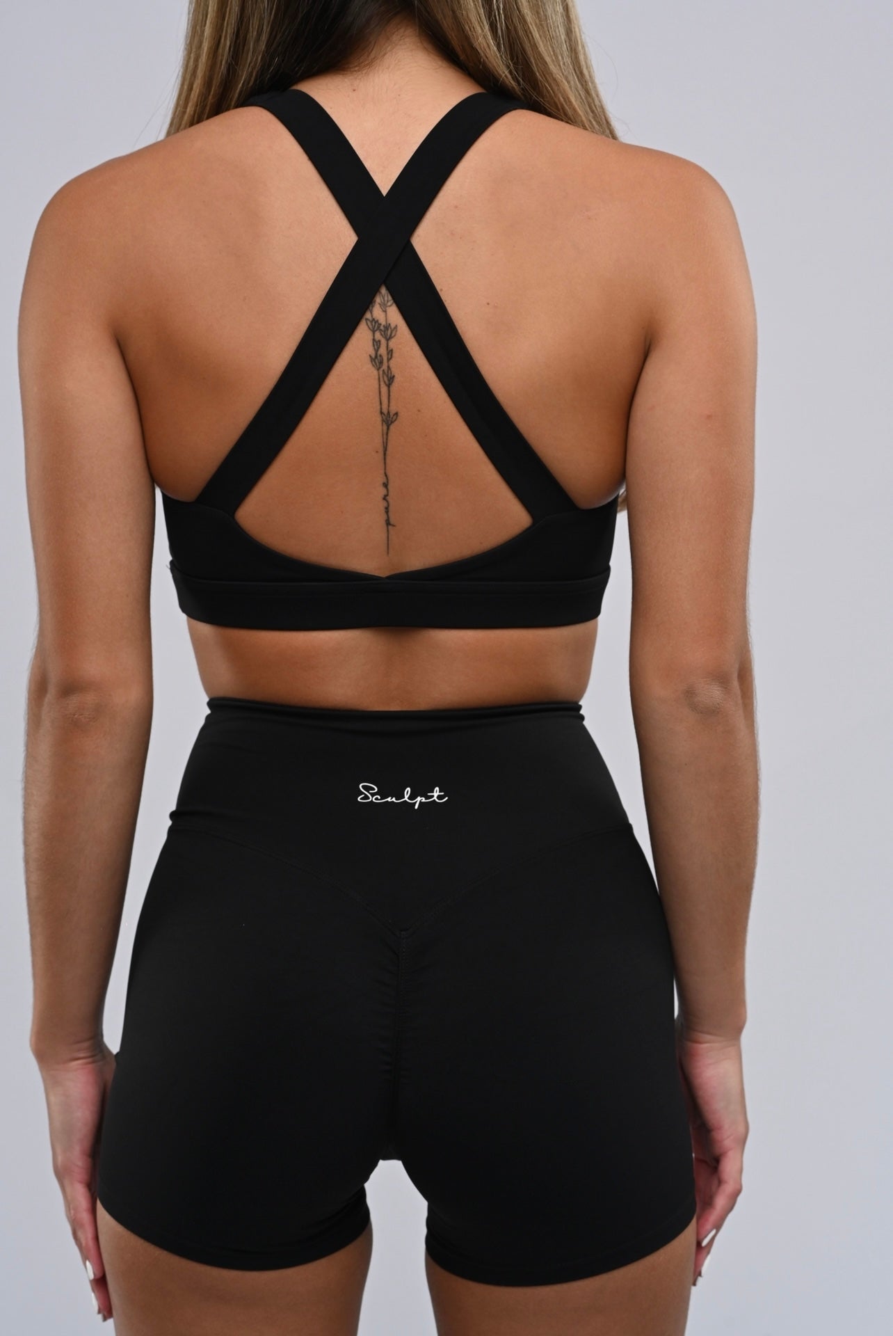 Jet Black Renew Biker Short