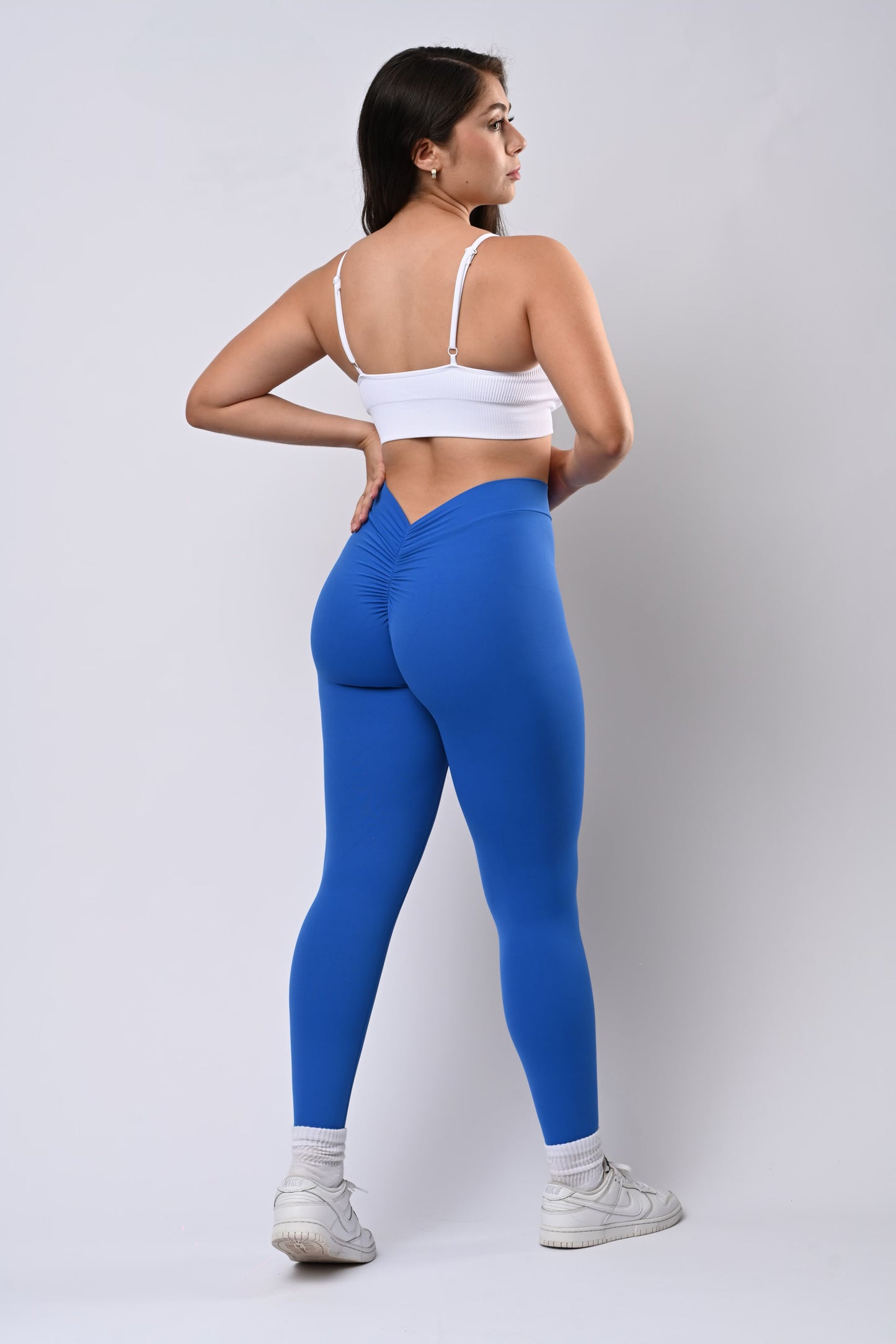Cobalt Dynamic Stretch Ruche Legging