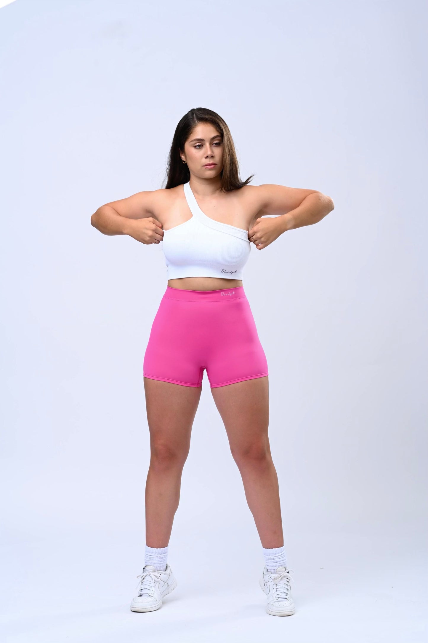 Raspberry Ruche Dynamic Stretch Short
