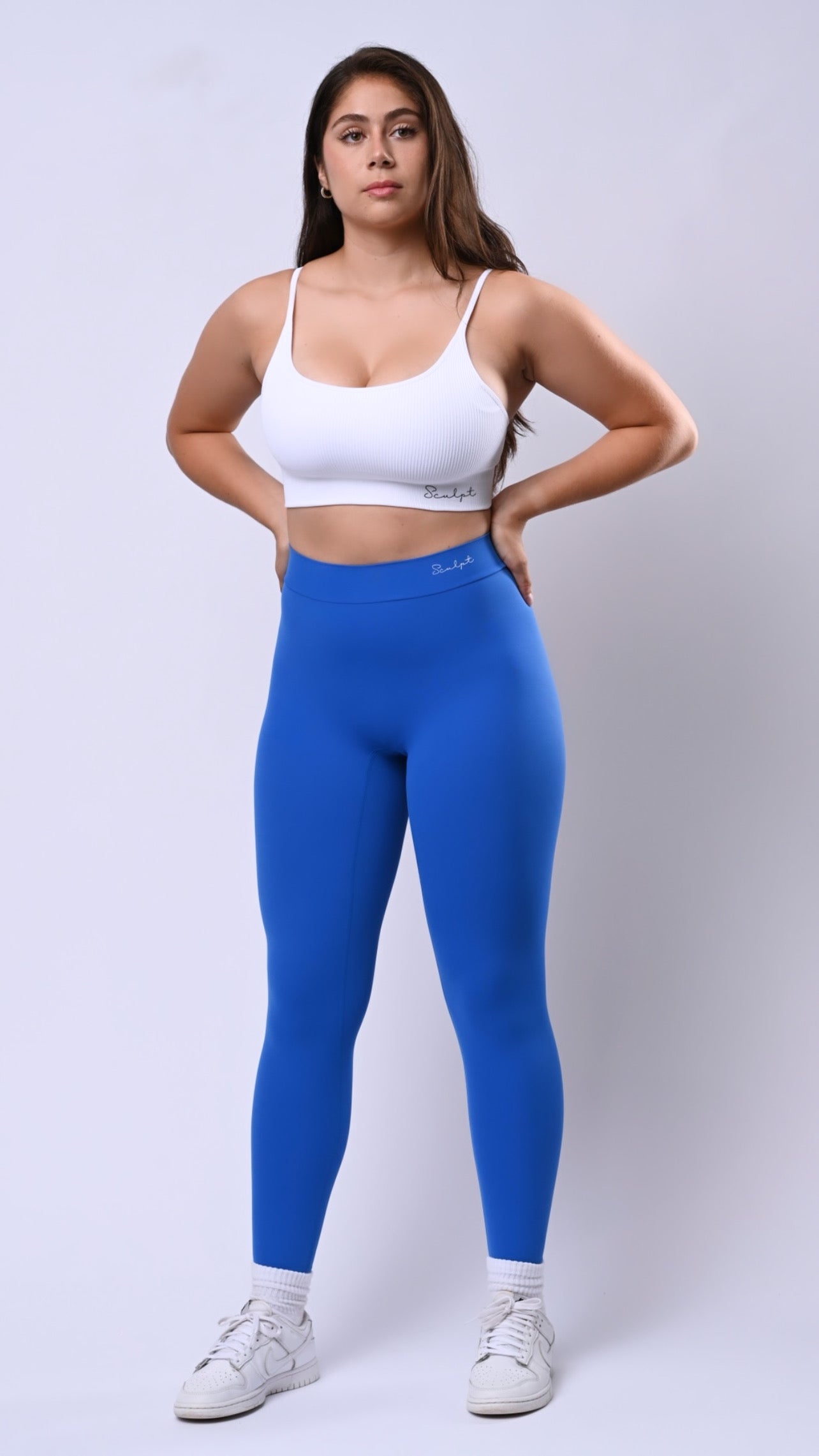 Cobalt Dynamic Stretch Ruche Legging