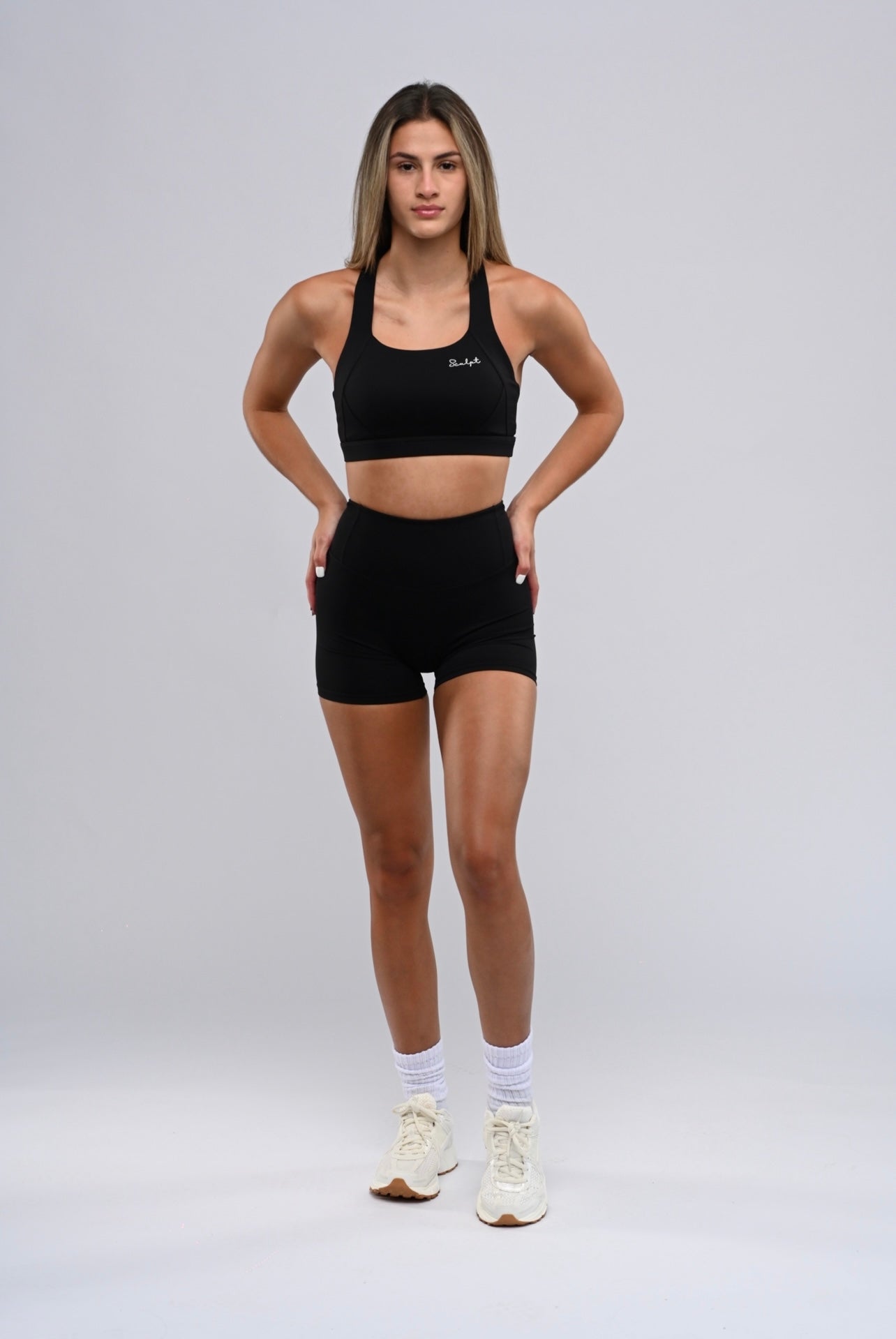 Jet Black Renew Biker Short