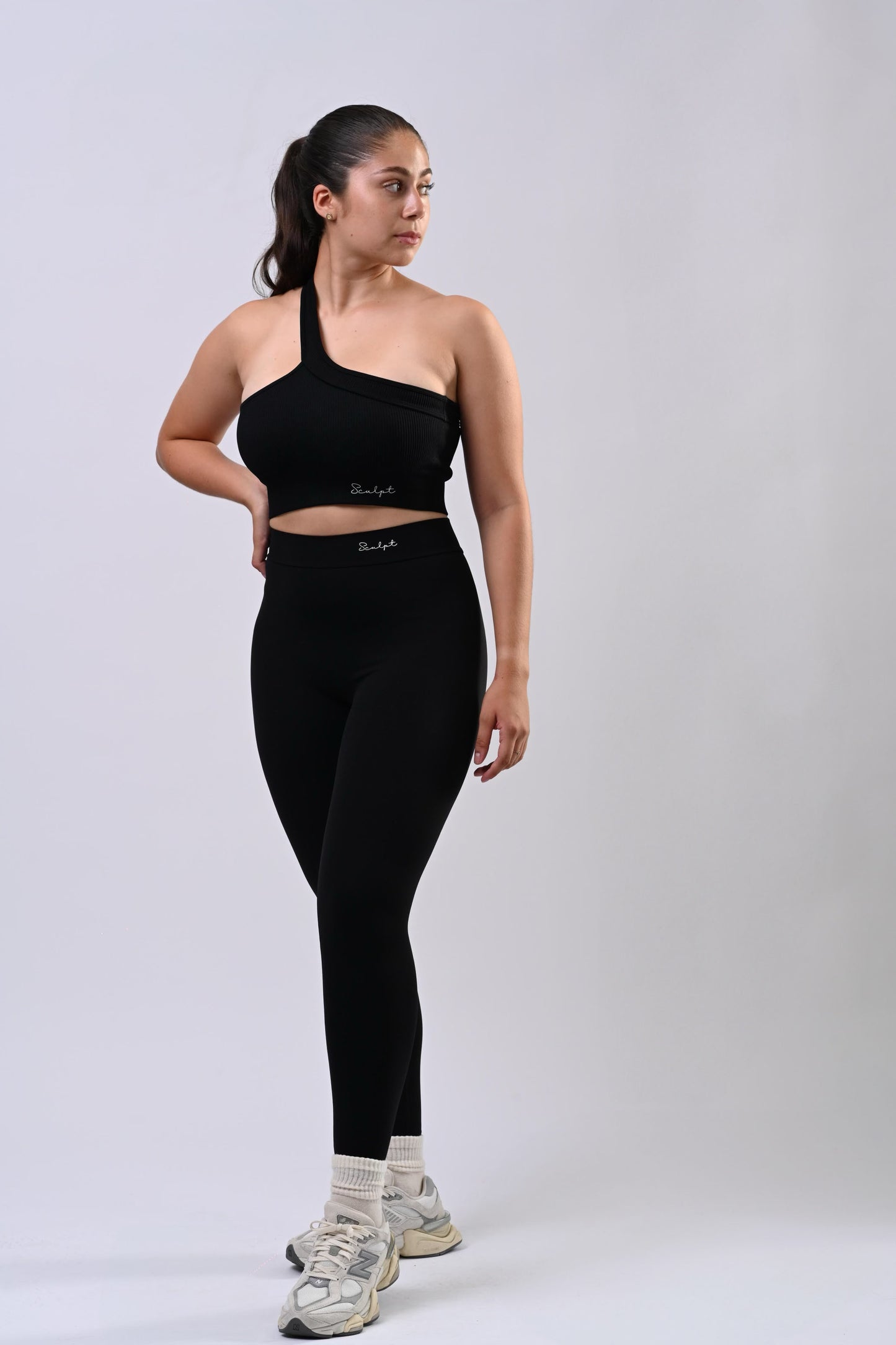 Onyx Dynamic Stretch Ruche Legging