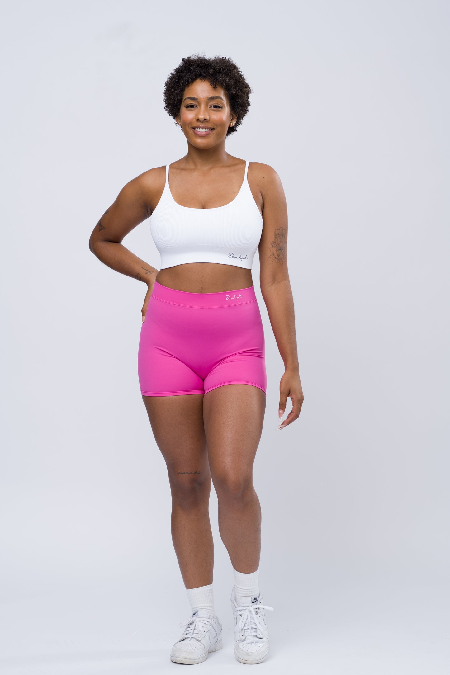 Raspberry Ruche Dynamic Stretch Short