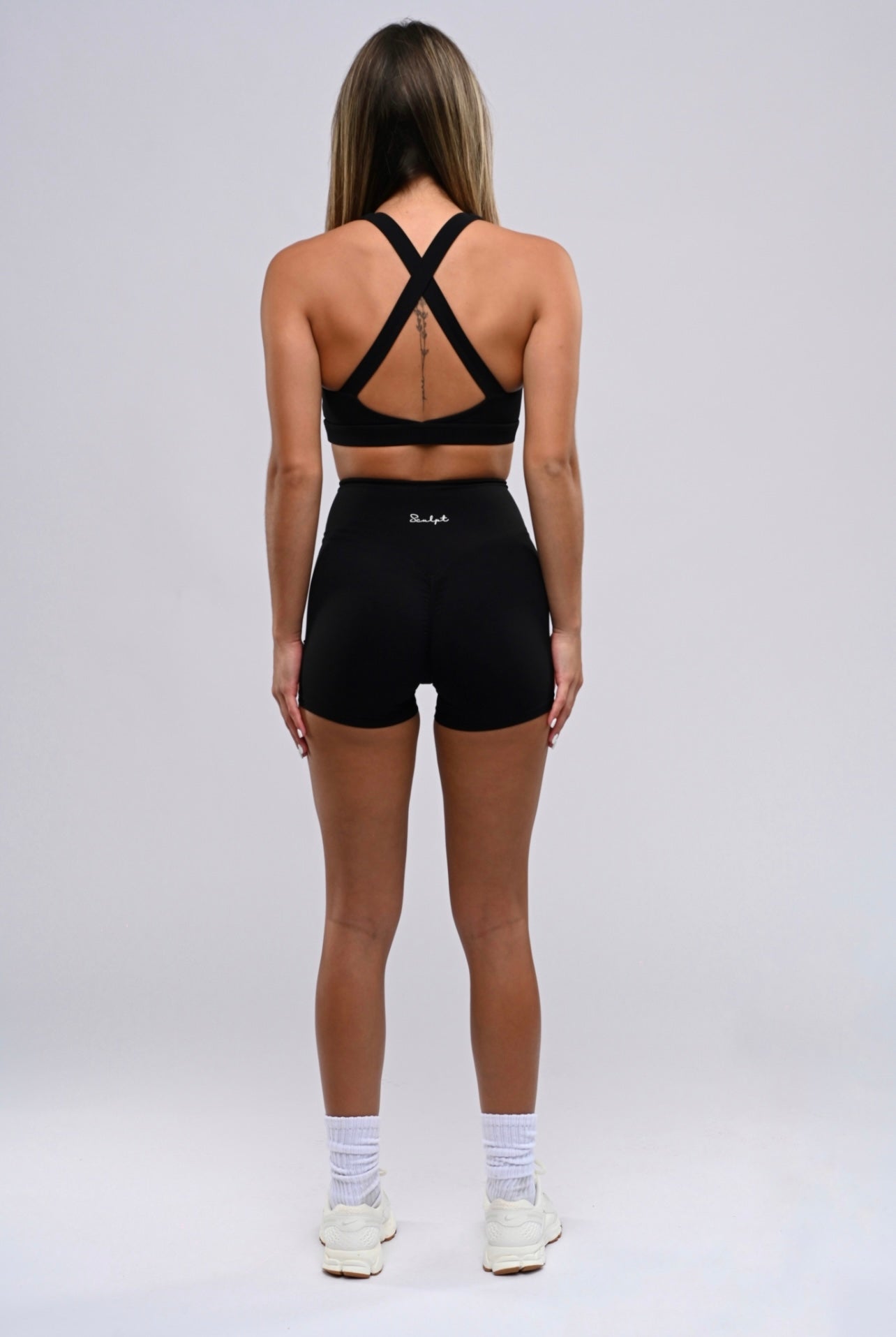 Jet Black Renew Biker Short