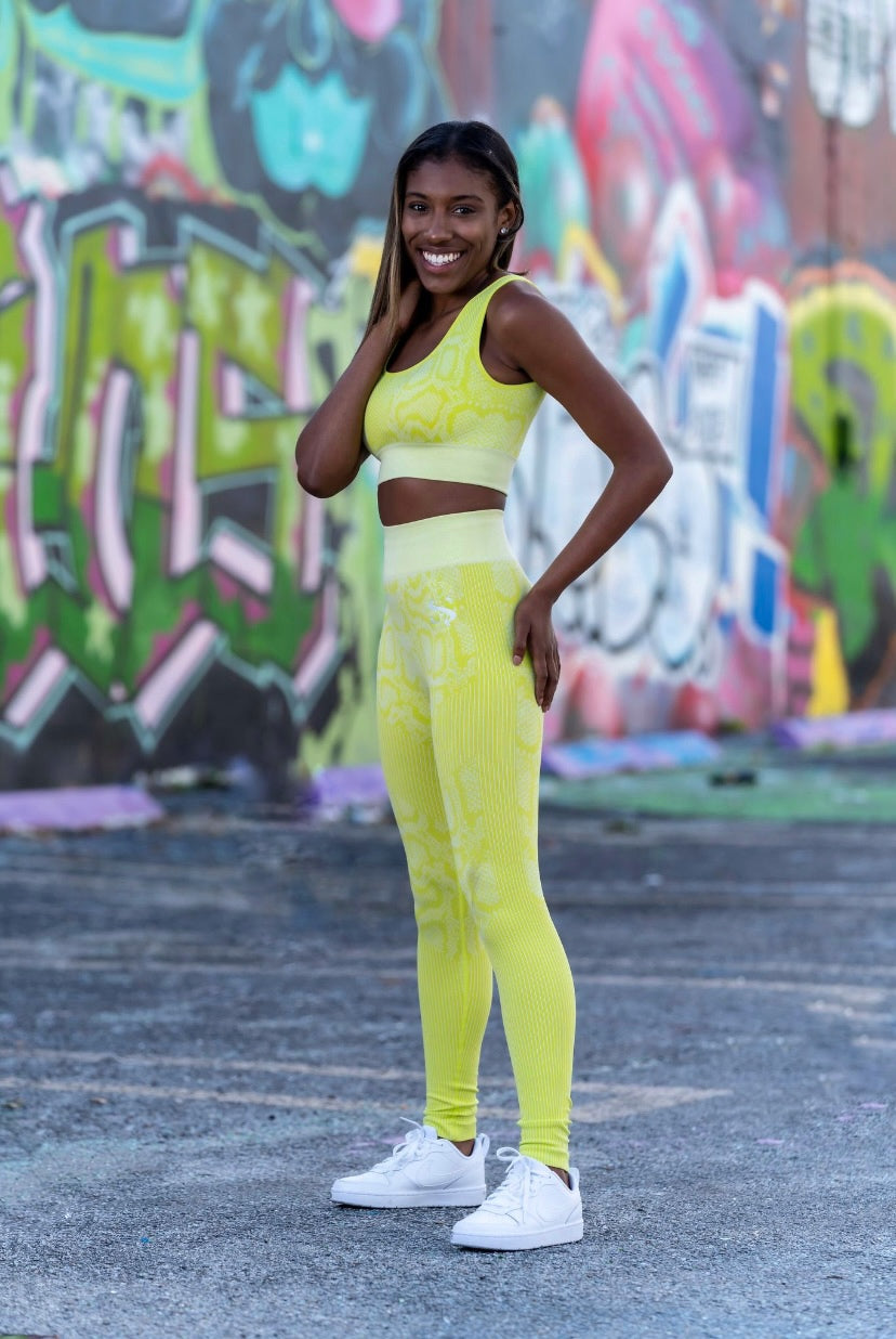 Venus Snake Print Set