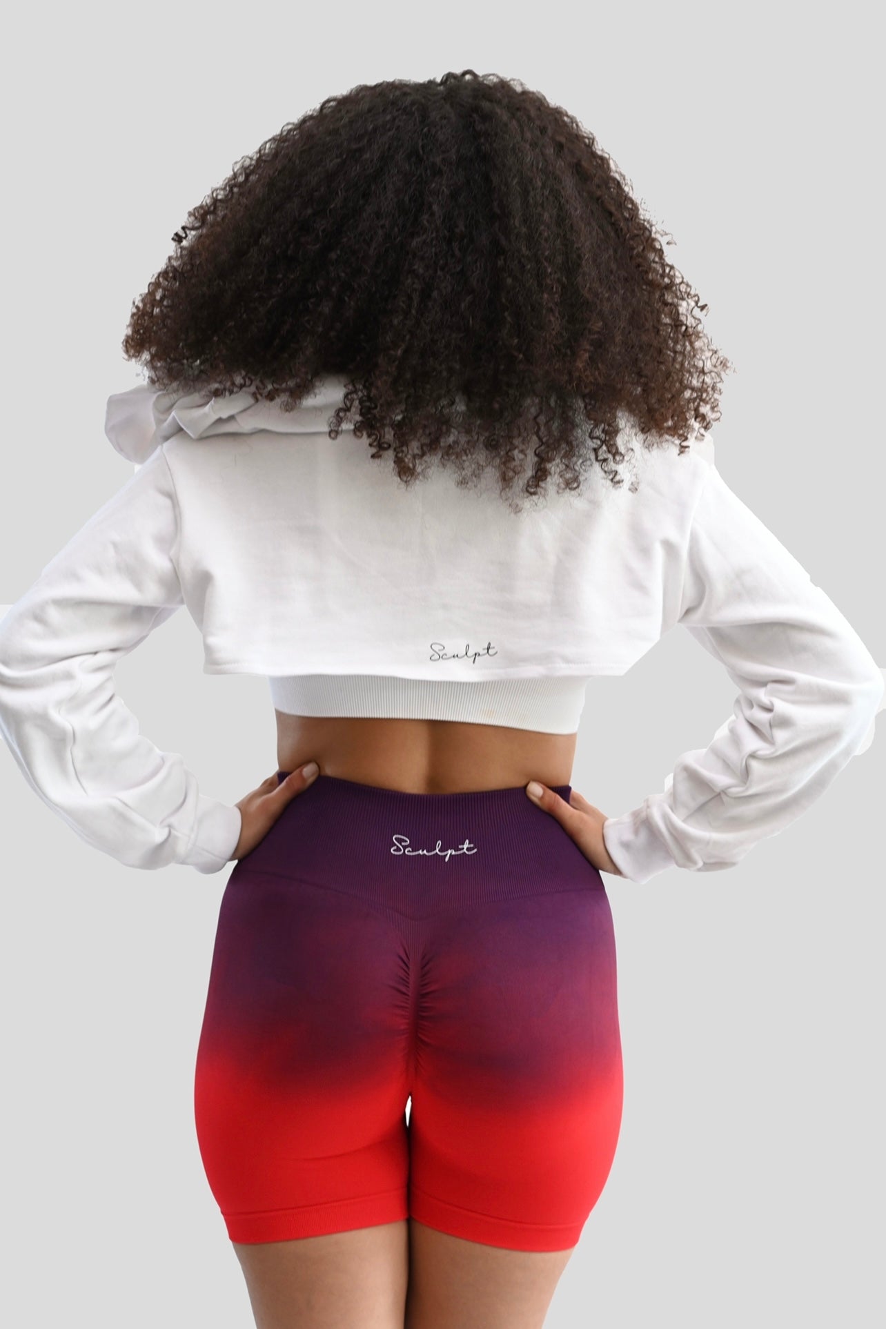 CHILI PEPPER OMBRÉ BIKER SHORT