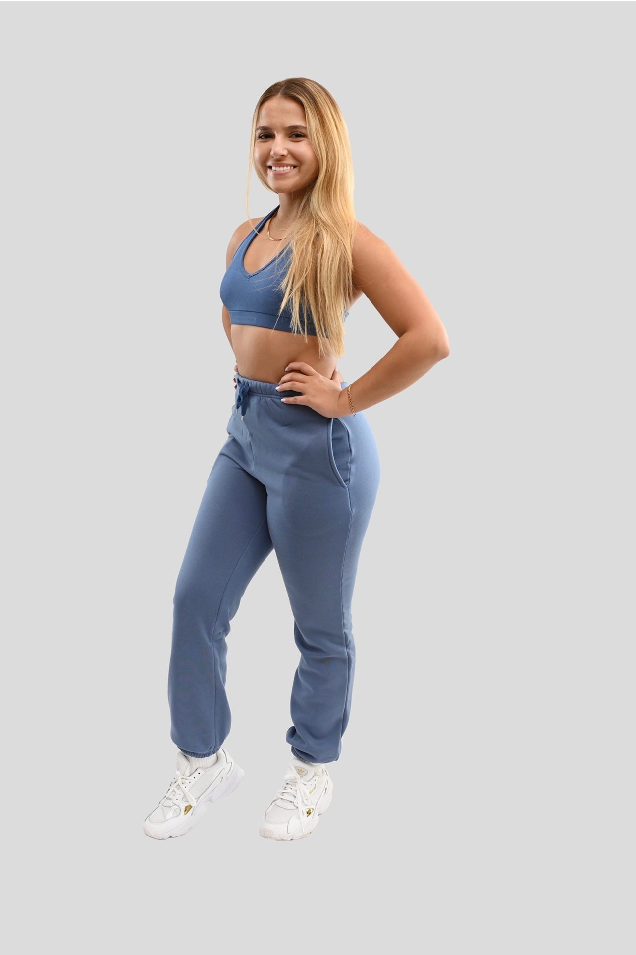 BLUE MOON RELAXED MID-RISE JOGGER SET