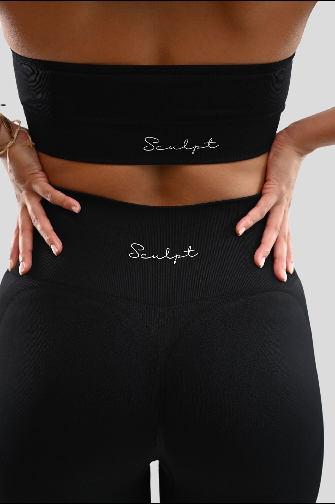 BLACK CONTOUR SEAMLESS LEGGING